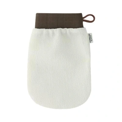 Afbeelding van OMNIA BOTANICA Kessa hamamhandschoen Body scrub Diepe peeling van de huid Badhandschoen Spa Tussenpeeling