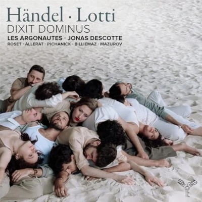 Afbeelding van Les Argonautes &amp; Jonas Descotte Handel / Lotti: Dixit Dominus (CD)