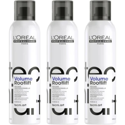Afbeelding van L&#039;Oréal Professionnel Trio Tecni Art Volume Lift Spray Foam 3 x 250 ml