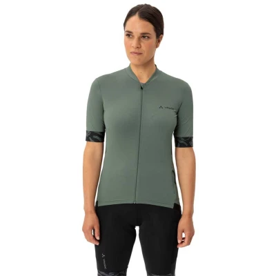 Afbeelding van Vaude Wielershirt, Dames, Maat: 44, Agave