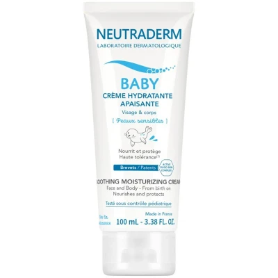 Afbeelding van Neutraderm Baby Soothing Moisturizing Cream Crème 100 ml