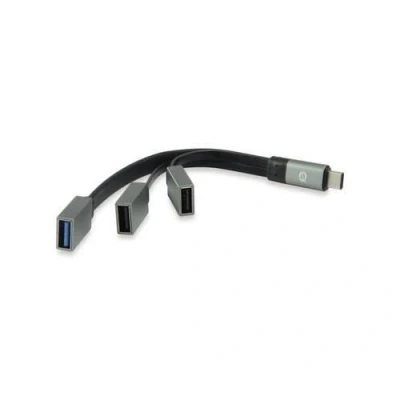 Image de Conceptronic HUBBIES01G Concentrateur (hub) 1 x SuperSpeed USB 3.0 + 2 2.0 de bureau