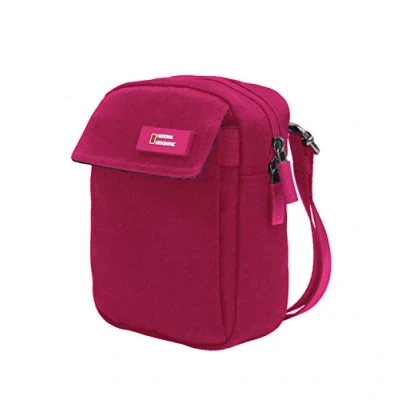 Afbeelding van National Geographic Crossbodytas / Schoudertas Academy N13902 Fuchsia