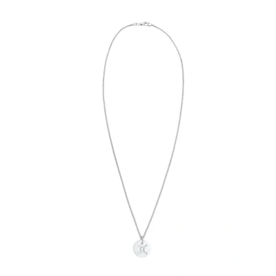 Afbeelding van Elli Sternzeichen Zwillinge Astro Symbol MATT Ketting, Dames, Maat: 45, Silber