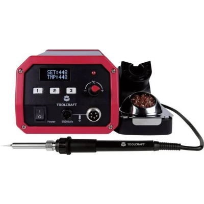 Afbeelding van TOOLCRAFT ST 50D Soldeerstation Digitaal 50 W 150 450 C Incl. soldeerpunt