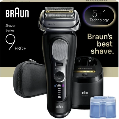 Afbeelding van Braun Series 9 PRO+ Elektrisch Scheerapparaat Pro SensoAdapt SmartCare Center 9660CC Zwart