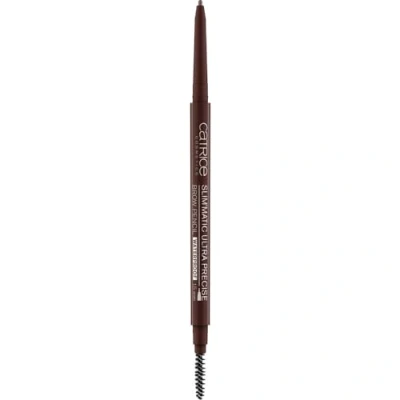 Afbeelding van Catrice Slim&#039;Matic Ultra Precise Brow Pencil Waterproof Wenkbrauwstift Nr. 050 Chocolate Bruin Matte definitie Veganistisch Waterdicht Zonder microplasticdeeltjes 0,05 g