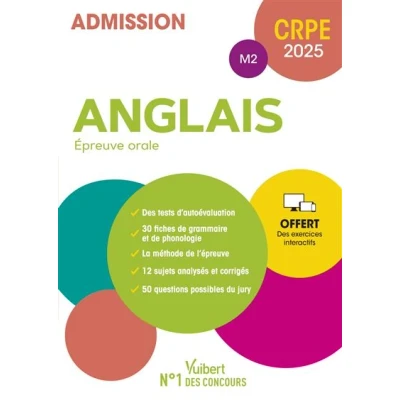 Image de CRPE 2025 Anglais Epreuve orale (M2)