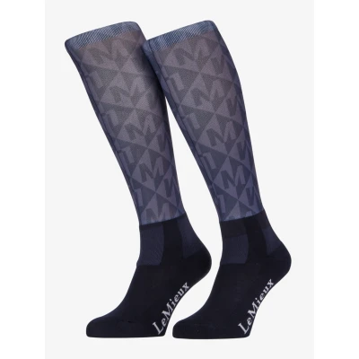 Image de LeMieux Chaussettes d&#039;Équitation Footsie PeonyVendu par Agradi
