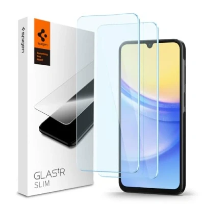 Afbeelding van Spigen Screenprotector Geschikt voor Samsung Galaxy A15 / 5G A25 Glas tR Slim Tempered Glass AGL07447