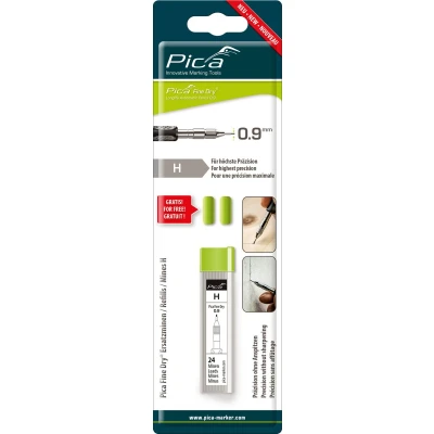 Afbeelding van Pica 7050 Fine Dry Navulling (0.9mm) t.b.v. 7070 Markeerpotlood Blister