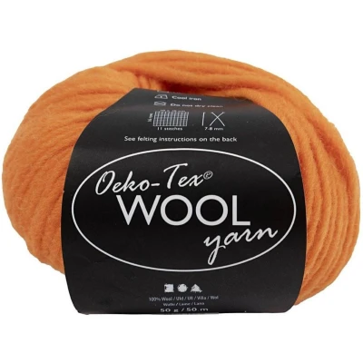Afbeelding van Wolgarens, oranje, L: 50 m, gr/ 1 bol