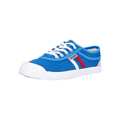 Afbeelding van Kawasaki Retro Sneakers laag, Dames, Maat: 38, Princess blue Leer en textiel