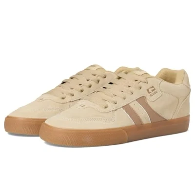 Afbeelding van Globe Encore 2 Skateschoenen, Heren, Maat: 42, Almond Veloursleer