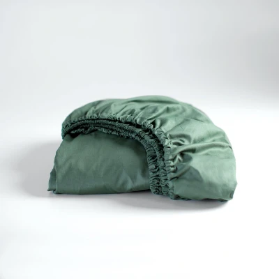 Afbeelding van Cinderella Weekend Hoeslaken (tot 25 cm) Katoen 180x210 cm Green