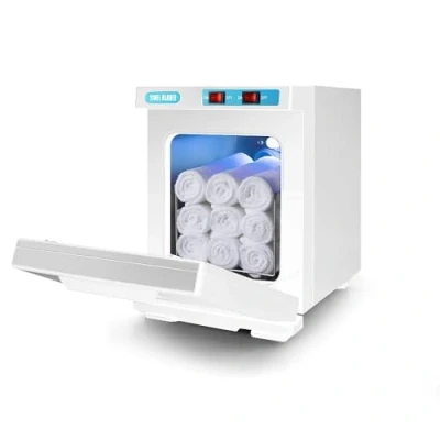Afbeelding van EagerMinds Handdoekverwarmer, 10/23 l uv handdoek, desinfectiekast, warme sterilisatorkast, 360 verwarmde handdoeken, professionele verwarmingskast 176F