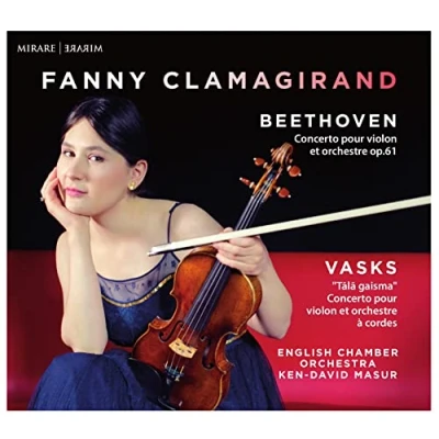 Afbeelding van English Chamber Orchestra, Ken David Beethoven &amp; Vasks (CD)