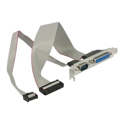 Image de Delock Panneau série/parallèle DB 9, 25 pour IDC broches, 9 broches (F) 30 cm
