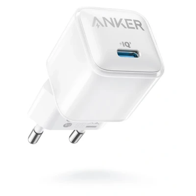 Image de Anker 511 USB C Chargeur Rapide 20W Blanc