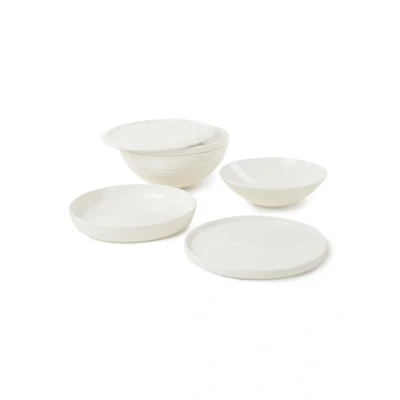 Afbeelding van Villeroy &amp; Boch Iconic La Boule Serviesset 7 delig Gebroken Wit