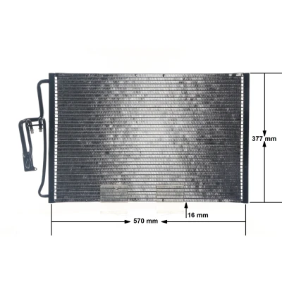 Afbeelding van Condensor, airconditioning MAHLE AC 335 000S