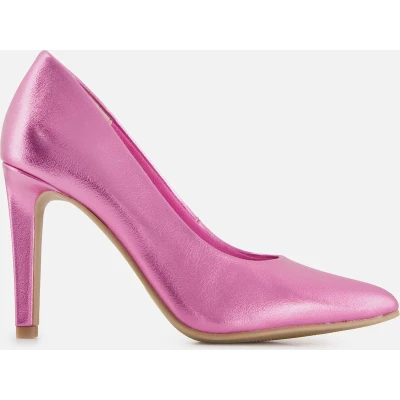Afbeelding van Marco Tozzi Klassieke pumps, Dames, Maat: 38, Pink metallic Hoogwaardig imitatieleer