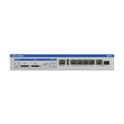 Image de Teltonika RUTXR1 Routeur sans fil WWAN commutateur 4 ports GigE 802.11a/b/g/n/ac Montable sur rack