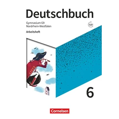 Afbeelding van Deutschbuch Gymnasium 6. Schuljahr Nordrhein Westfalen Neue Ausgabe Arbeitsheft mit Lösungen