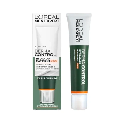 Afbeelding van L&#039;Oréal Men Expert Derma Control Hydraterend Matterend SPF30 40 ml