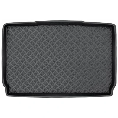 Afbeelding van M MOTOS kofferbakmat van PE voor Opel Corsa VI (F) sinds 2019. Maak je reis comfortabeler met deze duurzame automat, alle weersomstandigheden, bescherming tegen