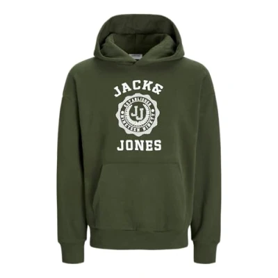 Image de JACK &amp; JONES JJVICTO Sweat à capuche pour homme, Kaki, L