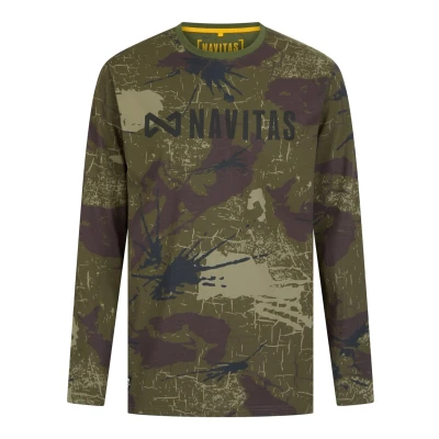 Afbeelding van Navitas Identity Camo Long Sleeve Tee Vis shirt L