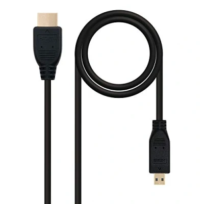 Afbeelding van HDMI to Micro Cable NANOCABLE 10.15.3501 Black (0,8 m)