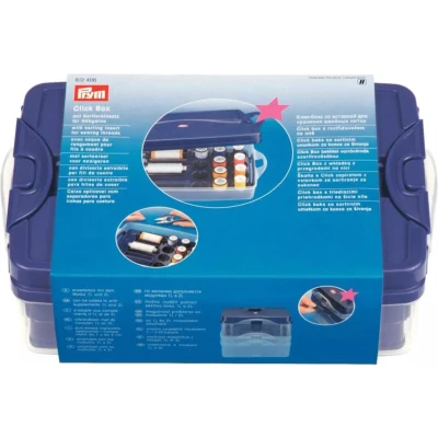 Afbeelding van Prym Click box met sorteerset voor naaigaren (kunststof)
