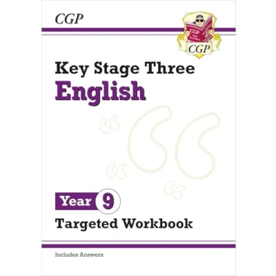 Afbeelding van CGP KS3 Targeted Workbooks English Year 9 Workbook (with answers)