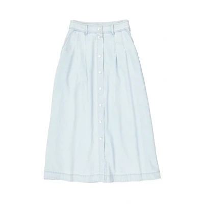 Afbeelding van GARCIA Midi Rok Denim Ongewassen M