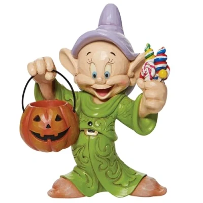 Afbeelding van Disney Traditions beeldje Cheerful Candy Collector Dopey