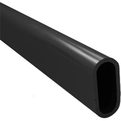 Afbeelding van Hermeta garderobe buis Gardelux 1 100cm mat zwart