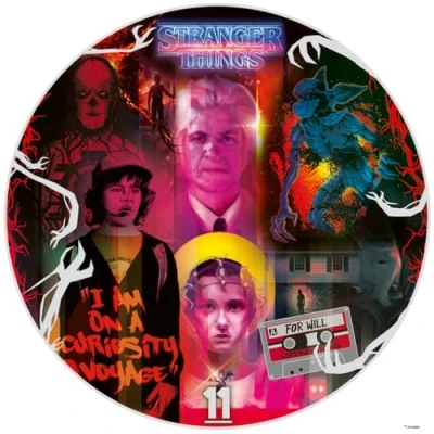 Image de Puzzle 500 pièces Ravensburger Rond Stranger Things