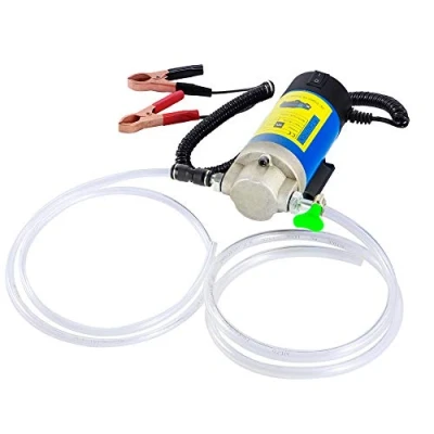 Afbeelding van LEMOTO olie afzuigpomp, 12 V, 100 W, overdrachtspomp, dieselvloeistofafzuigpomp, geluidsarme dieseloliepomp met 3 slangen