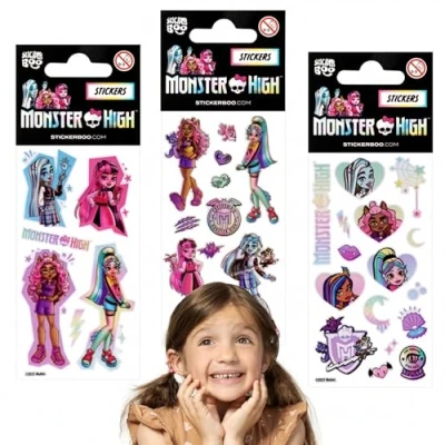 Afbeelding van Monster High Stickerset, Stickers voor Meisjes