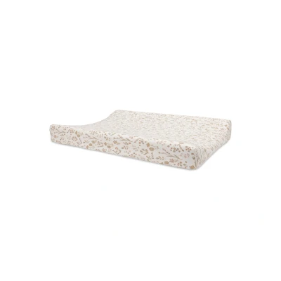 Afbeelding van Jollein Aankleedkussenhoes Jersey 50x70cm Zachte Hoes Baby Aankleedkussen Bloomy