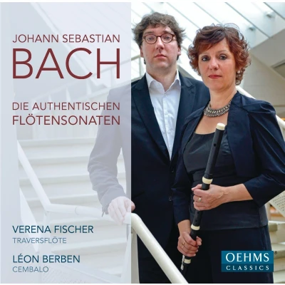 Afbeelding van Verena Fischer &amp; Léon Berben J.S. Bach: Die Authentischen Flötensonaten (CD)