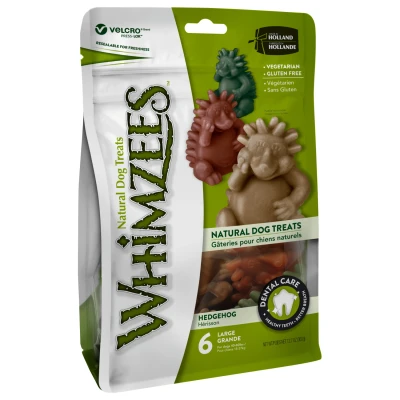 Afbeelding van Whimzees Egel Stazak Hondensnacks Dental 6x7.6 cm 6 stuks Large