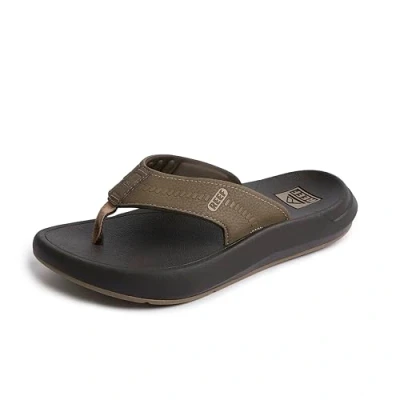 Afbeelding van Reef Swellsole Cruiser Teensandalen brown/tan, Heren, Maat: 40, Brown/tan Hoogwaardig imitatieleer