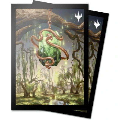 Afbeelding van Ultra PRO Modern Horizons 3 stuks Magic The Gathering ruilkaarthoezen, smaragd medaillon hoesjes