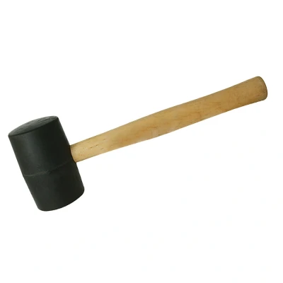 Afbeelding van Silverline Zwarte Rubberen Hamer 680 gram