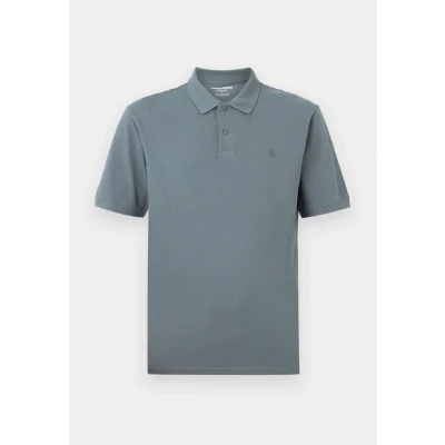 Afbeelding van Jack &amp; Jones Jjebasic POLO Poloshirt, Heren, Maat: XXL, Stormy weather