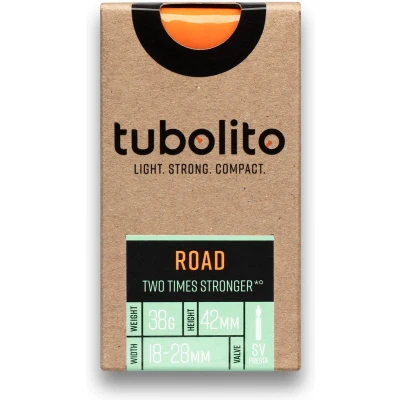 Afbeelding van Tubolito Tubo ROAD Binnenband Racefiets 700C Frans ventiel 80mm