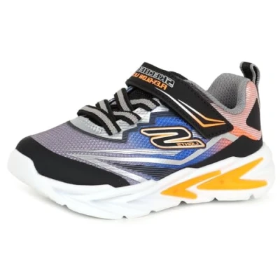 Afbeelding van Skechers Flex Glow Ultra Sneakers Jongens Zwart Maat:23